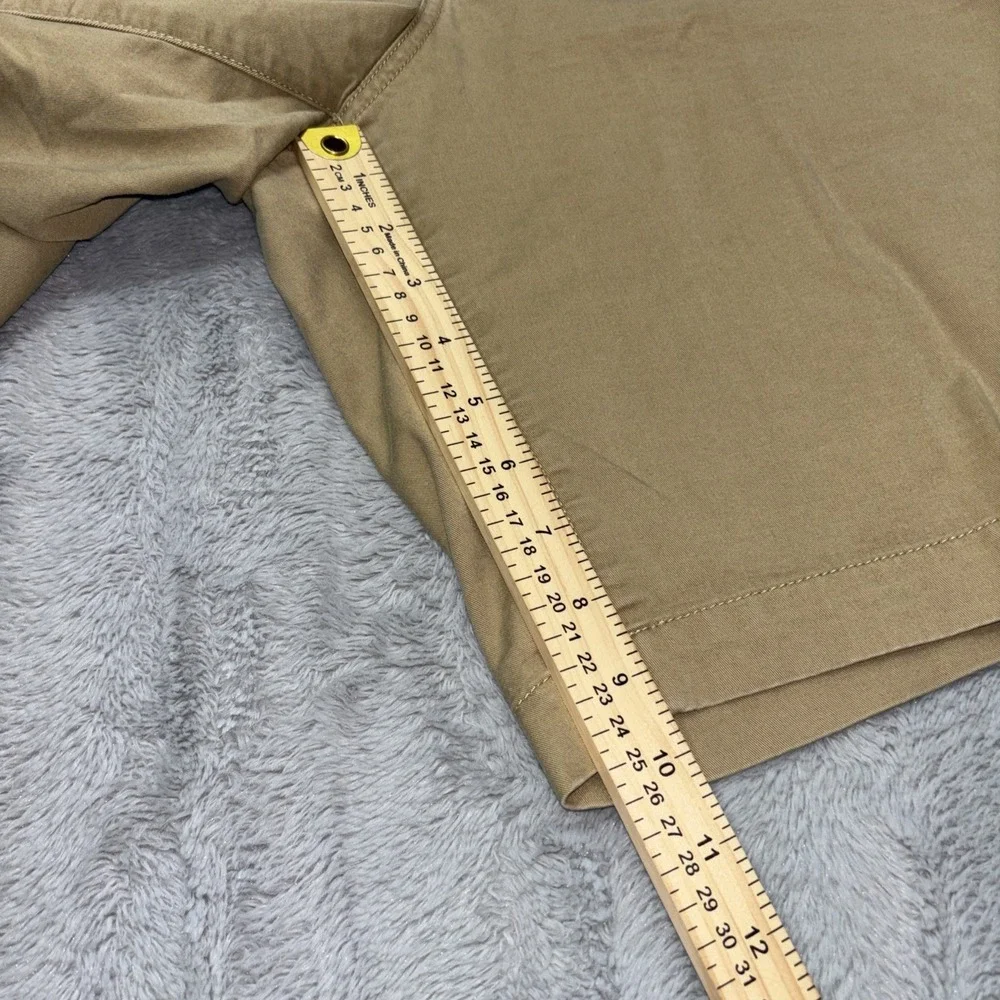 North Face Shorts Mens Size 38 Khaki Cargo Trail Outdoor‎ Ripstop Cotton Hiking